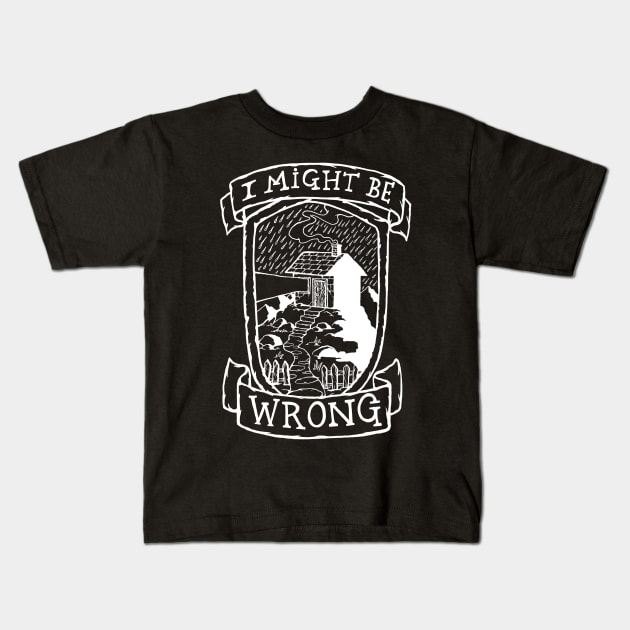 I Might be Wrong - Radiohead Illustrated Lyrics - Inverted Kids T-Shirt by bangart